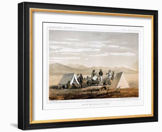 Awaiting the Return of Mr Tinkham, 1856-John Mix Stanley-Framed Giclee Print