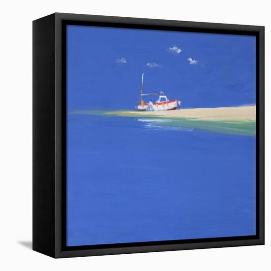 Awaiting the Tide, 1999-John Miller-Framed Premier Image Canvas