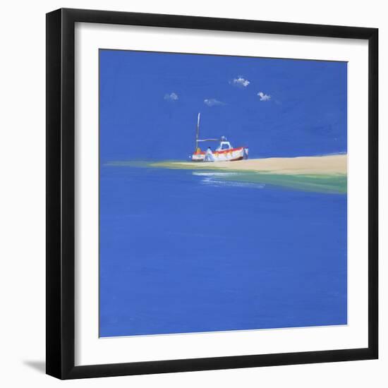 Awaiting the Tide, 1999-John Miller-Framed Giclee Print