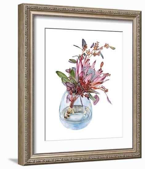 Awaken Protea I-Melissa Wang-Framed Art Print