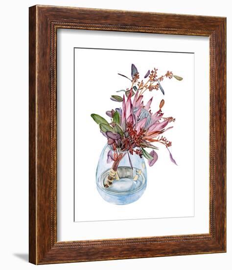 Awaken Protea I-Melissa Wang-Framed Art Print