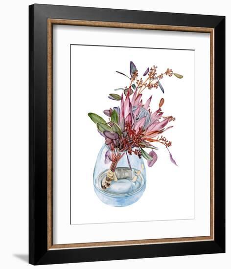 Awaken Protea I-Melissa Wang-Framed Art Print