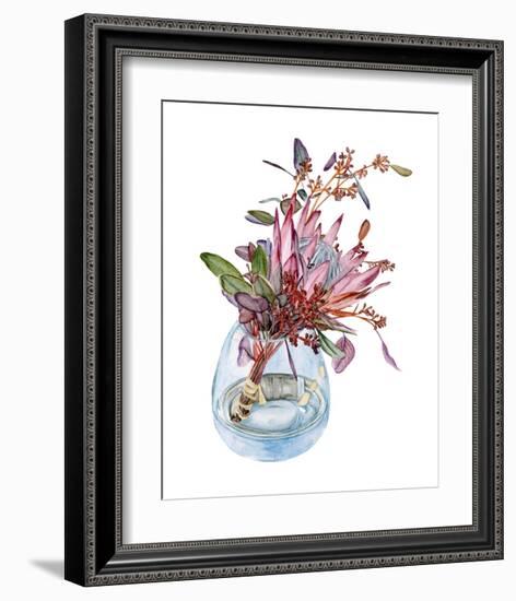 Awaken Protea I-Melissa Wang-Framed Art Print