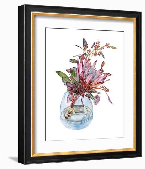 Awaken Protea I-Melissa Wang-Framed Art Print