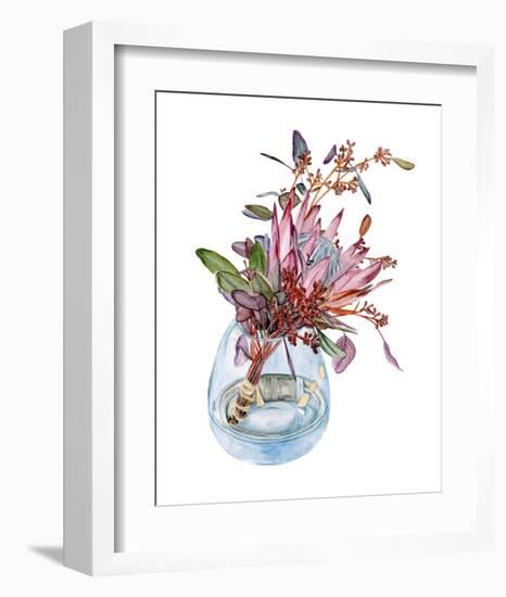 Awaken Protea I-Melissa Wang-Framed Art Print