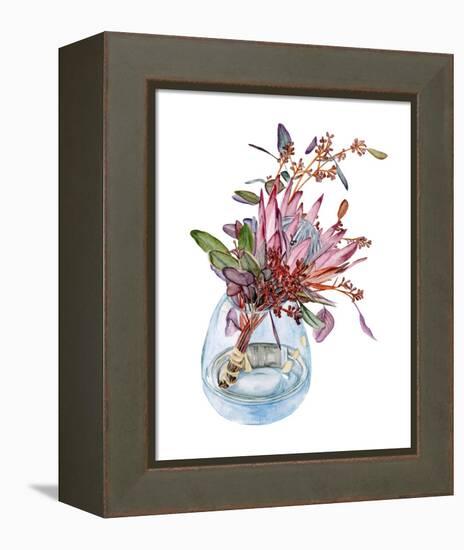 Awaken Protea I-Melissa Wang-Framed Stretched Canvas