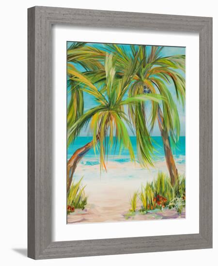 Away from it All II-Julie DeRice-Framed Premium Giclee Print