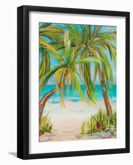 Away from it All II-Julie DeRice-Framed Art Print