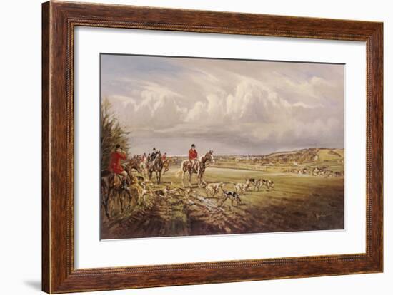 Away From Norfolk Clamp-John King-Framed Premium Giclee Print