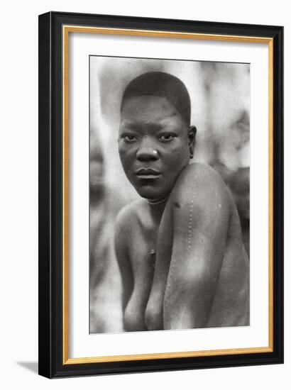 Awemba Girl, Livingstone to Broken Hill, Northern Rhodesia, 1925-Thomas A Glover-Framed Giclee Print