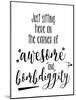 Awesome and Bombdiggity-Anna Quach-Mounted Art Print