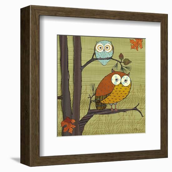 Awesome Owls I-Paul Brent-Framed Art Print