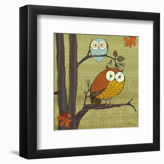 Awesome Owls I-Paul Brent-Framed Art Print