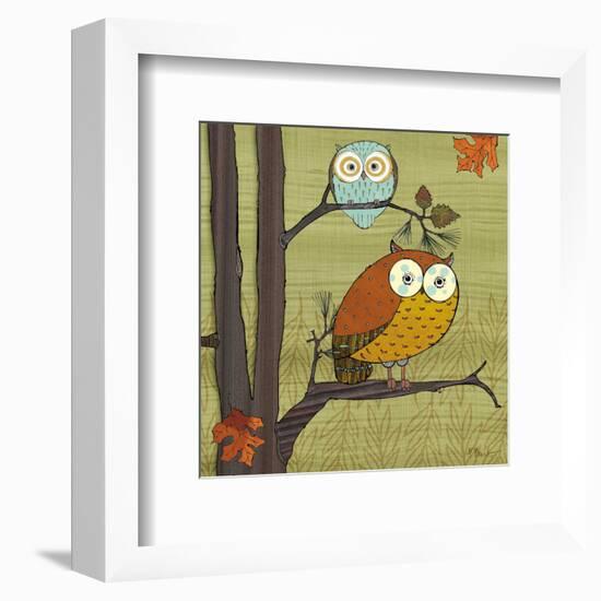 Awesome Owls I-Paul Brent-Framed Art Print