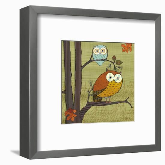 Awesome Owls I-Paul Brent-Framed Art Print