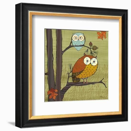 Awesome Owls I-Paul Brent-Framed Art Print