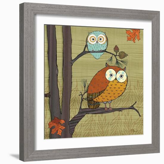 Awesome Owls I-Paul Brent-Framed Art Print