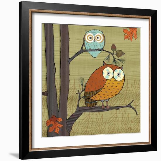 Awesome Owls I-Paul Brent-Framed Art Print