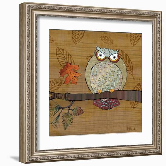 Awesome Owls III-Paul Brent-Framed Art Print