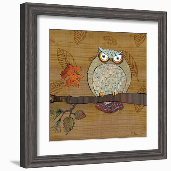 Awesome Owls III-Paul Brent-Framed Art Print