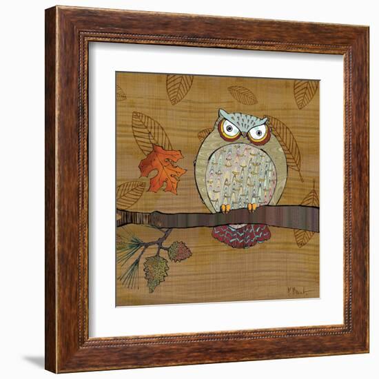 Awesome Owls III-Paul Brent-Framed Art Print