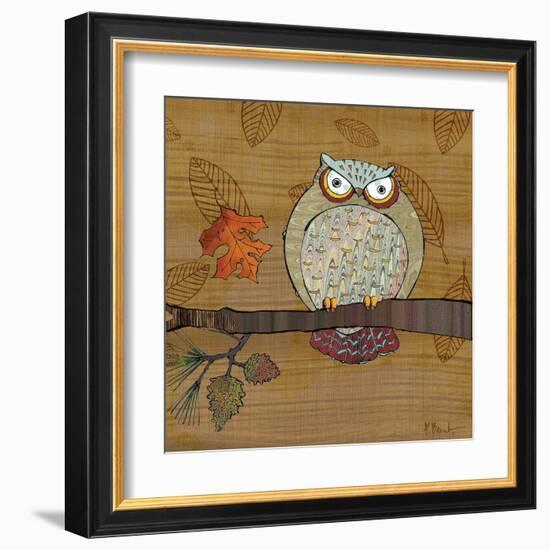 Awesome Owls III-Paul Brent-Framed Art Print