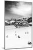 Awesome South Africa Collection B&W - African Penguins at Foxi Beach II-Philippe Hugonnard-Mounted Photographic Print