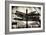 Awesome South Africa Collection B&W - Direction Sign Cape Town-Philippe Hugonnard-Framed Photographic Print