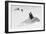 Awesome South Africa Collection B&W - Penguin Lovers II-Philippe Hugonnard-Framed Photographic Print