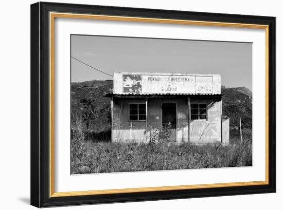 Awesome South Africa Collection B&W - Store in Swaziland-Philippe Hugonnard-Framed Photographic Print