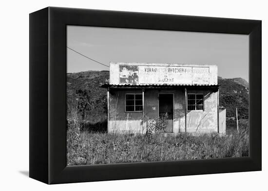 Awesome South Africa Collection B&W - Store in Swaziland-Philippe Hugonnard-Framed Premier Image Canvas