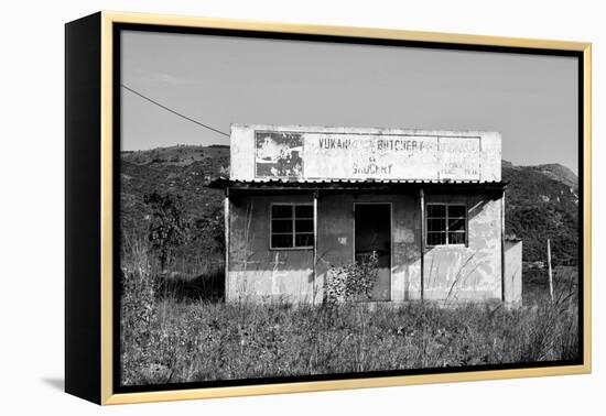 Awesome South Africa Collection B&W - Store in Swaziland-Philippe Hugonnard-Framed Premier Image Canvas