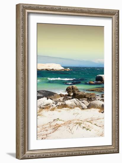 Awesome South Africa Collection - Boulders Beach at Sunset - Cape Town II-Philippe Hugonnard-Framed Photographic Print