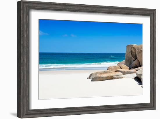 Awesome South Africa Collection - Boulders on the Beach I-Philippe Hugonnard-Framed Photographic Print