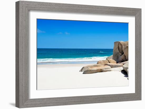 Awesome South Africa Collection - Boulders on the Beach I-Philippe Hugonnard-Framed Photographic Print