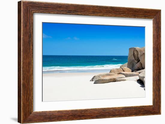 Awesome South Africa Collection - Boulders on the Beach I-Philippe Hugonnard-Framed Photographic Print