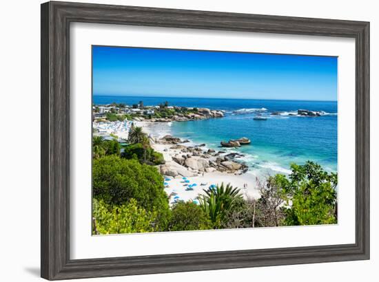 Awesome South Africa Collection - Clifton Beach Cape Town-Philippe Hugonnard-Framed Photographic Print