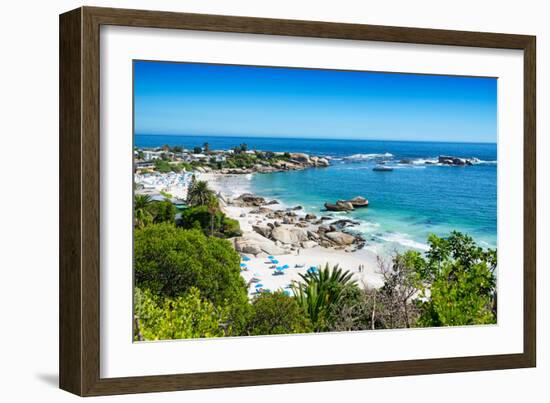 Awesome South Africa Collection - Clifton Beach Cape Town-Philippe Hugonnard-Framed Photographic Print