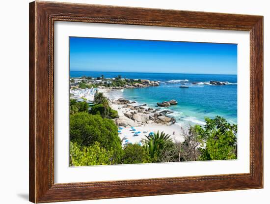 Awesome South Africa Collection - Clifton Beach Cape Town-Philippe Hugonnard-Framed Photographic Print