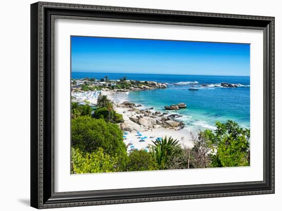 Awesome South Africa Collection - Clifton Beach Cape Town-Philippe Hugonnard-Framed Photographic Print