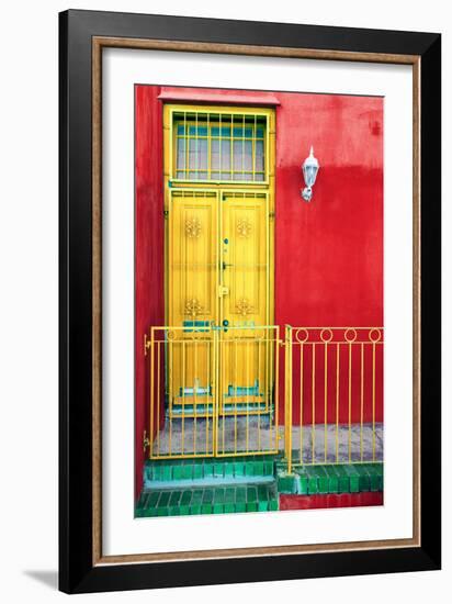 Awesome South Africa Collection - Colors Gateway Yellow & Red-Philippe Hugonnard-Framed Photographic Print