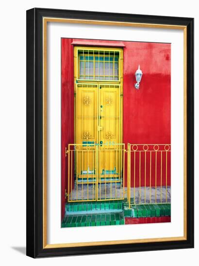 Awesome South Africa Collection - Colors Gateway Yellow & Red-Philippe Hugonnard-Framed Photographic Print