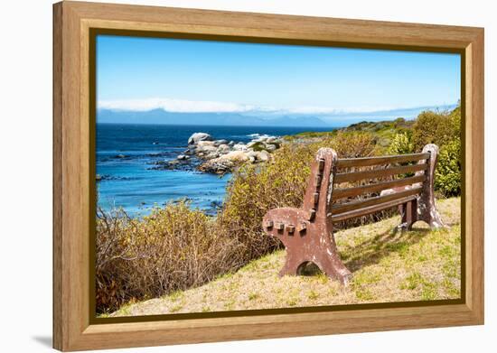 Awesome South Africa Collection - Lonely Bench II-Philippe Hugonnard-Framed Premier Image Canvas