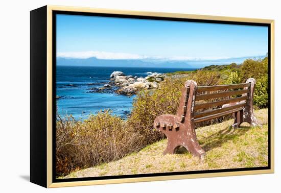 Awesome South Africa Collection - Lonely Bench II-Philippe Hugonnard-Framed Premier Image Canvas