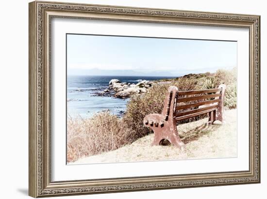 Awesome South Africa Collection - Lonely Bench-Philippe Hugonnard-Framed Photographic Print