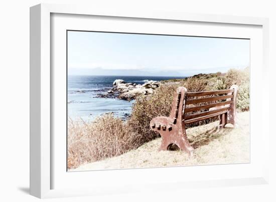 Awesome South Africa Collection - Lonely Bench-Philippe Hugonnard-Framed Photographic Print