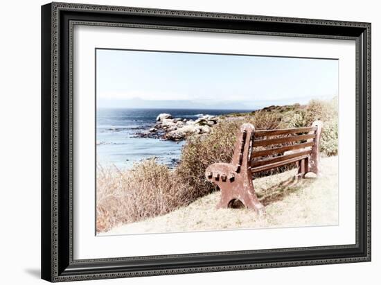 Awesome South Africa Collection - Lonely Bench-Philippe Hugonnard-Framed Photographic Print