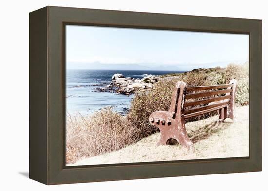 Awesome South Africa Collection - Lonely Bench-Philippe Hugonnard-Framed Premier Image Canvas