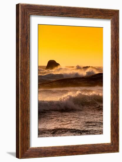 Awesome South Africa Collection - Ocean Sunset I-Philippe Hugonnard-Framed Photographic Print