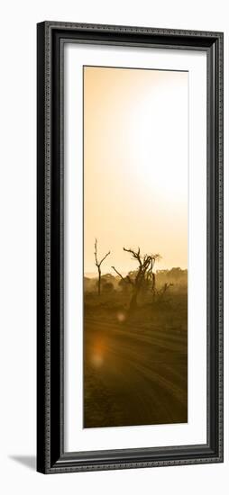 Awesome South Africa Collection Panoramic - Sunrise Road-Philippe Hugonnard-Framed Photographic Print